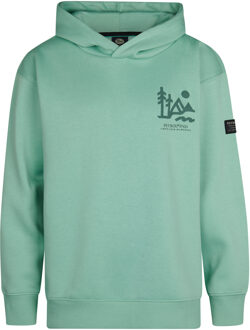 Petrol Hoodie groen - 140/10J;176/16J
