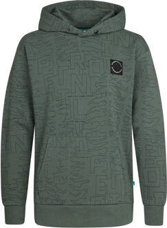Petrol Hoodie groen - 152/12J;128/8J