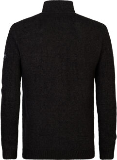 Petrol Industries Gebreid vest sitka Bruin