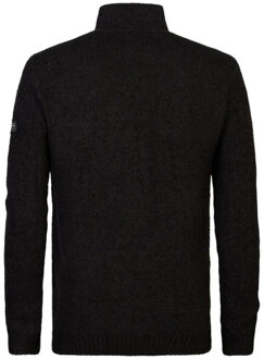 Petrol Industries Gebreid vest sitka Zwart - XXL