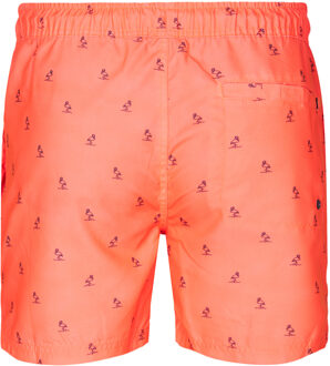 Petrol Industries Heren All-over Print Zwembroek Wavecrestview - Roze