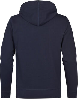 Petrol Industries Heren Artwork Hoodie Superior - Blauw Navy