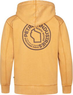 Petrol Industries Heren Backprint Monroe - Geel