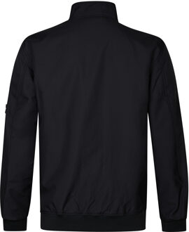 Petrol Industries Heren Bomber Jas Tallahassee - Zwart - maat