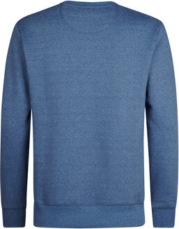 Petrol Industries Heren Casual Sweater Telluride - Blauw - maat S