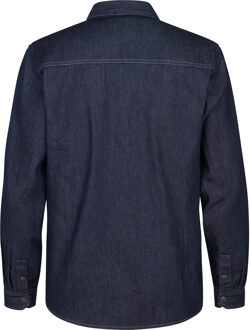 Petrol Industries Heren Denim Overhemd Cody - Blauw - maat