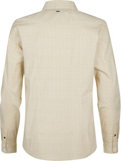 Petrol Industries Heren Effen Overhemd Door County - Bruin - 2XL