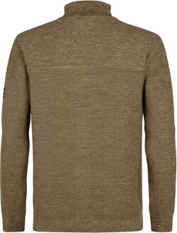 Petrol Industries Heren Gebreid Vest Bristol - Bruin