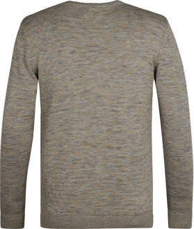 Petrol Industries Heren Gemêleerde Trui Dover - Groen - L