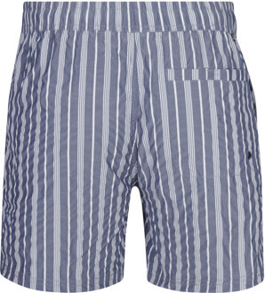 Petrol Industries Heren Gestreepte Zwembroek Reefway - Blauw