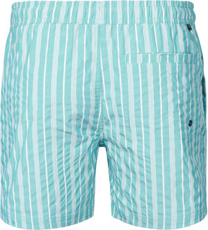 Petrol Industries Heren Gestreepte Zwembroek Reefway - Groen - M