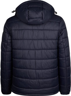 Petrol Industries Heren Gevoerde Jas Wisconsin - Blauw - maat Navy