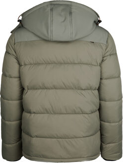 Petrol Industries Heren Gevoerde Jas Yukon - Groen Steen