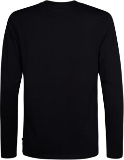 Petrol Industries Heren Grafische T-shirt Rapid City - Zwart