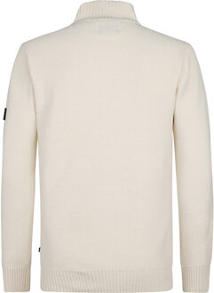 Petrol Industries Heren Half-Zip Trui Ashland - Geel - maat