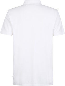 Petrol Industries Heren Klassieke Polo Marlin - Wit