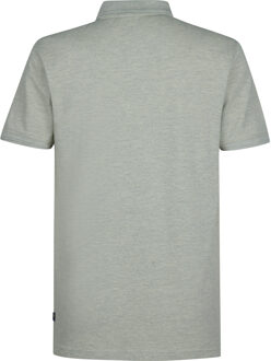 Petrol Industries Heren Klassieke Polo Pelican - Groen - maat