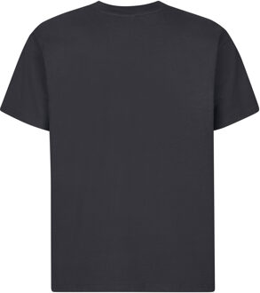 Petrol Industries Heren Logo T-shirt Limewalk - Grijs Blauw