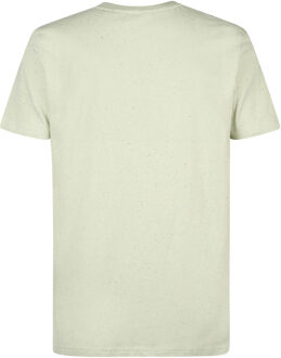 Petrol Industries Heren Logo T-shirt Shoreway - Groen - maat