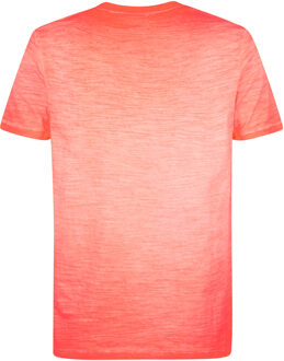 Petrol Industries Heren Logo T-shirt Stingray - Roze Rosé