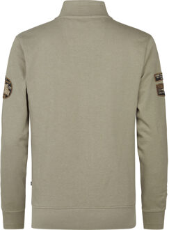 Petrol Industries Heren Logo Vest Kenosha - Groen - maat S Steen