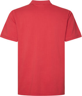 Petrol Industries Heren Plus Size Klassieke Polo Coral - Roze Rosé