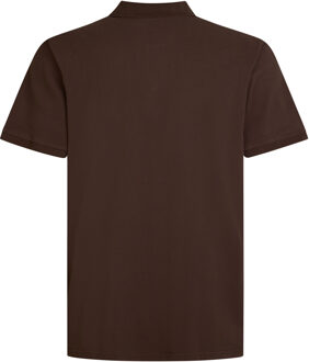 Petrol Industries Heren Plus Size Klassieke Polo Missoula - Bruin