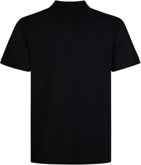 Petrol Industries Heren Plus Size Klassieke Polo Missoula - Zwart - 5XL