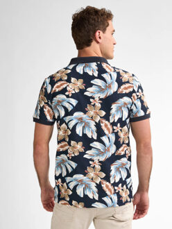 Petrol Industries Heren polo m-1050-pol908 5178 navy blue Blauw - L