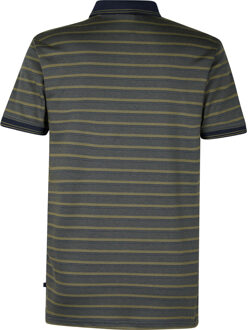 Petrol Industries Heren polo m-1050-pol915 5178 navy blue Donkerblauw - L