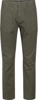 Petrol Industries Heren Relaxed Chino Wausau - Groen - 29W/32L