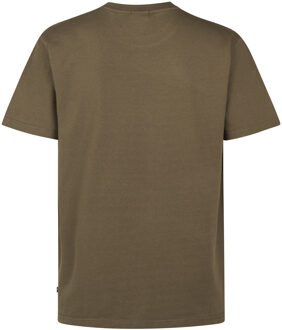 Petrol Industries Heren Relaxed T-shirt Sand Creek - Groen