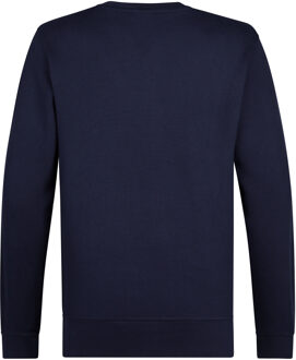 Petrol Industries Heren Ronde Hals Sweater Dubuque - Blauw - 2XL