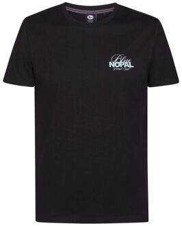 Petrol Industries Heren shirt m-1060-tsr613 9999 black Zwart - L