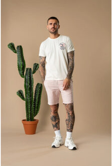 Petrol Industries Heren shirt m-1060-tsr625 0112 seashell Beige - XL