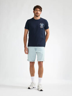 Petrol Industries Heren shirt m-1060-tsr625 5178 navy blue - maat XL Blauw