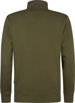 Petrol Industries Heren Sportief Sweatvest Platteville - Groen - maat S