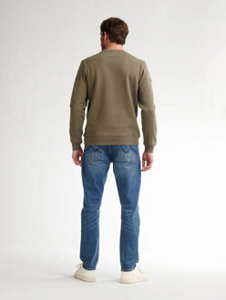 Petrol Industries Heren trui- m-3050-swr322 6174 mossy stone Groen - L