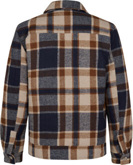 Petrol Industries Heren Twill Jas Minnesota - Bruin Kastanjebruin - S