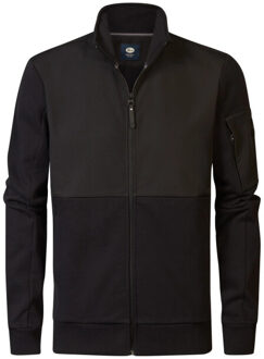 Petrol Industries Heren vest m-3040-swc325 9091 dark black Blauw