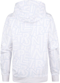 Petrol Industries Jongens All-over Print Hoodie Oceana - Wit - 8J / 128cm