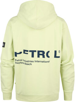 Petrol Industries Jongens Backprint Hoodie Bayview - Groen