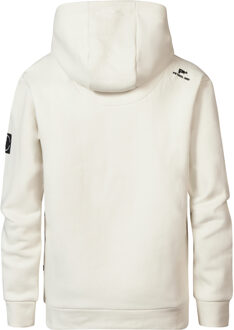 Petrol Industries Jongens Casual Hoodie Knik - Bruin - maat Beige