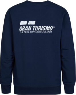 Petrol Industries Jongens Comfortabele Sweater Gran Turismo Velocity - Blauw - maat 8J / 128cm
