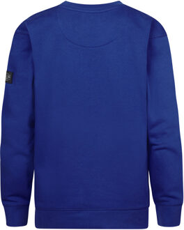 Petrol Industries Jongens Effen Sweater StonyRiver - Blauw - maat 6J / 116cm Blauw/marineblauw