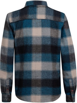 Petrol Industries Jongens Geruite Overhemd Clackamas - Blauw