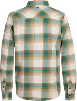 Petrol Industries Jongens Geruite Overhemd Tillamook - Groen - maat