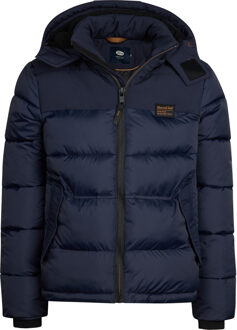 Petrol Industries Jongens Gevoerde Jas Wasatch - Blauw Navy