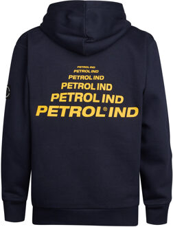 Petrol Industries Jongens Grafische Hoodie Olympic - Blauw Navy