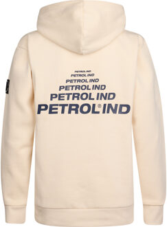 Petrol Industries Jongens Grafische Hoodie Olympic - Geel Beige - 10J / 140cm